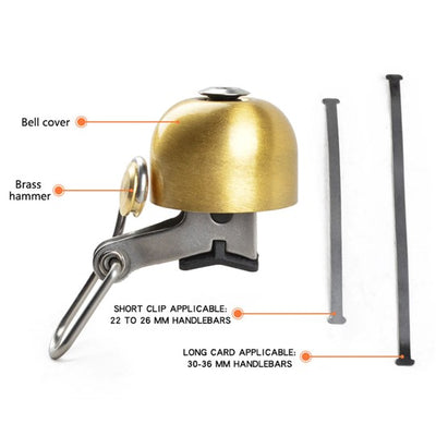 The Osloh Classic Brass Bicycle Bell