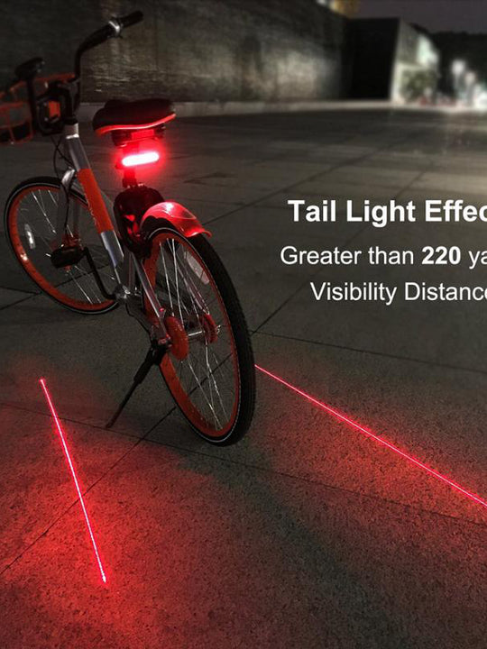 The Osloh LED Wireless Bike Tail Light