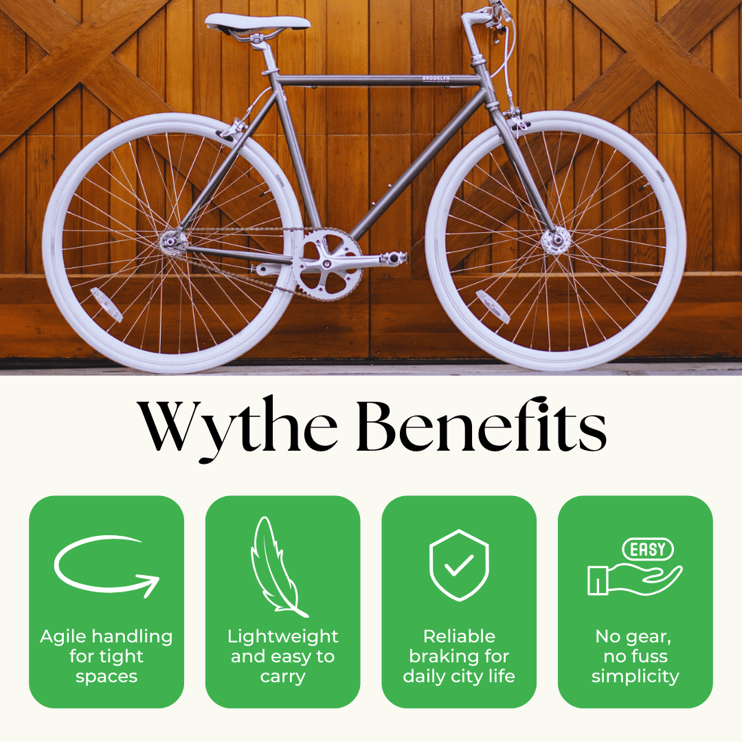 fixed gear benefits Wythe Fixie Bike