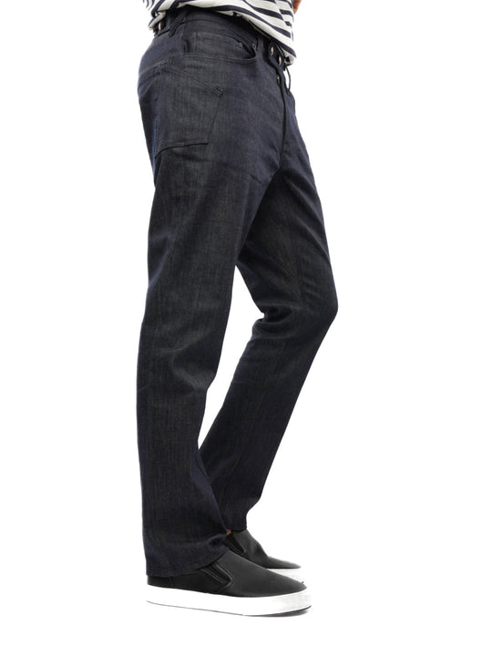 Indigo Denim Gravel Stretch Jean