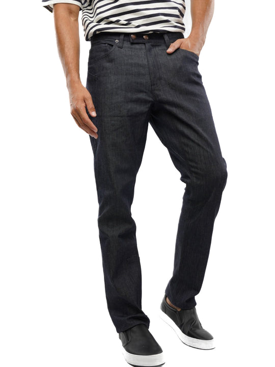 Indigo Denim Gravel Stretch Jean